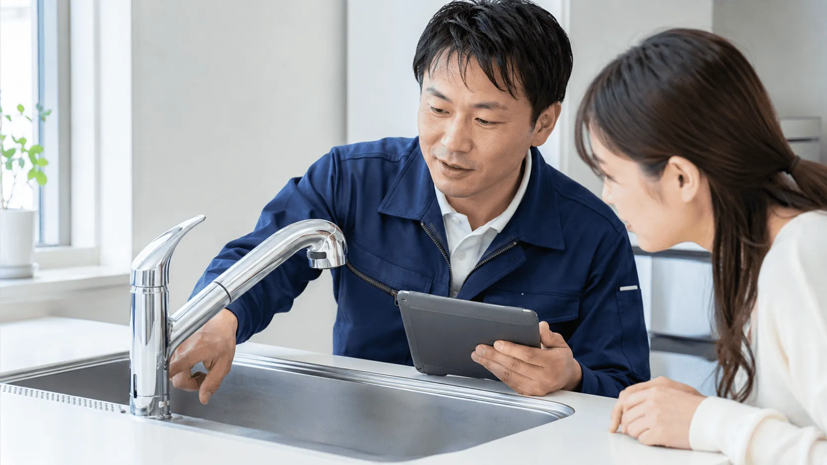 水道の漏れがポタポタ続く原因は?自分でできる応急処置と修理方法を解説
